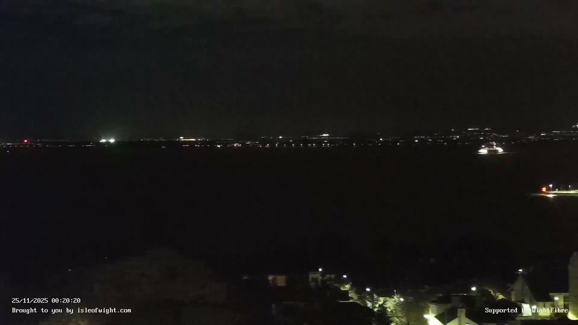 Portsmouth & Ryde City & The Solent Panaromic PTZ Live Cam - Ryde, Isle of Wight, South East, England, United Kingdom