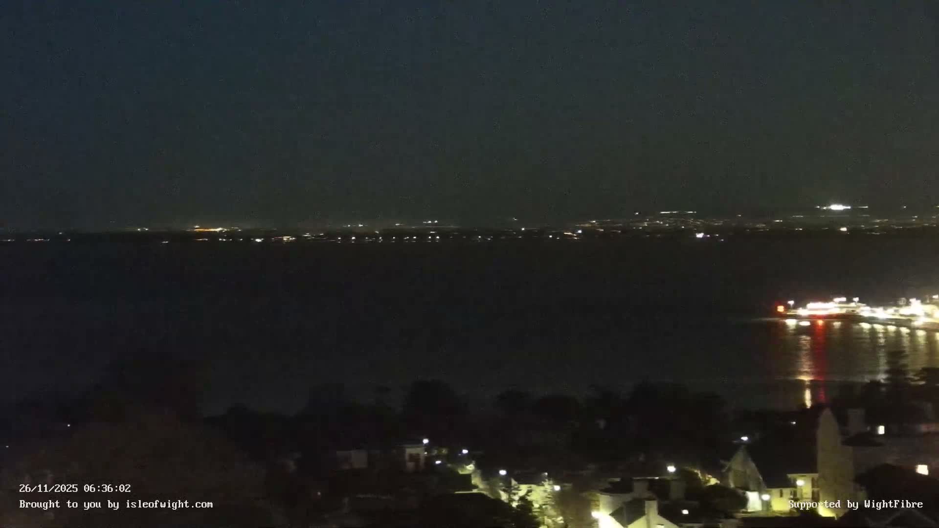 Portsmouth & Ryde City & The Solent Panaromic PTZ Live Cam - Ryde, Isle of Wight, South East, England, United Kingdom