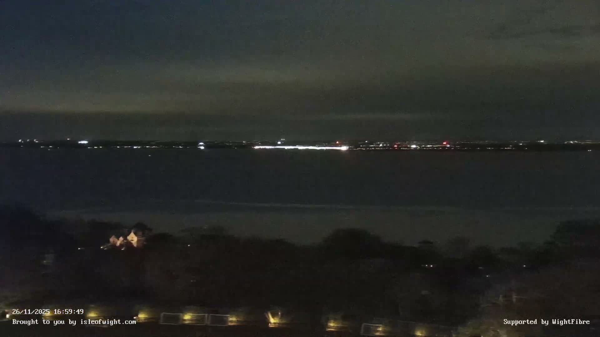 Portsmouth & Ryde City & The Solent Panaromic PTZ Live Cam - Ryde, Isle of Wight, South East, England, United Kingdom