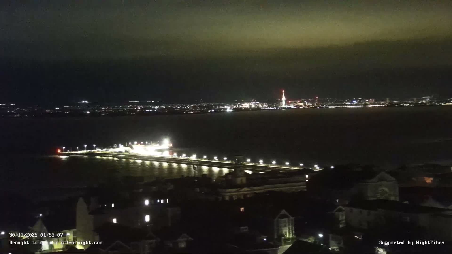 Portsmouth & Ryde City & The Solent Panaromic PTZ Live Cam - Ryde, Isle of Wight, South East, England, United Kingdom