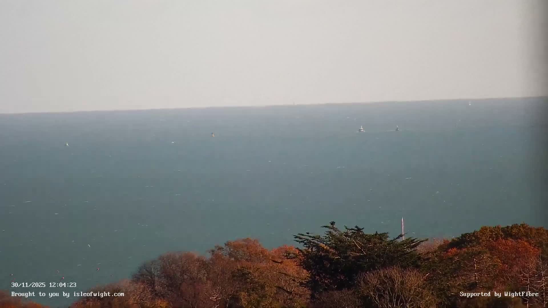 Portsmouth & Ryde City & The Solent Panaromic PTZ Live Cam - Ryde, Isle of Wight, South East, England, United Kingdom