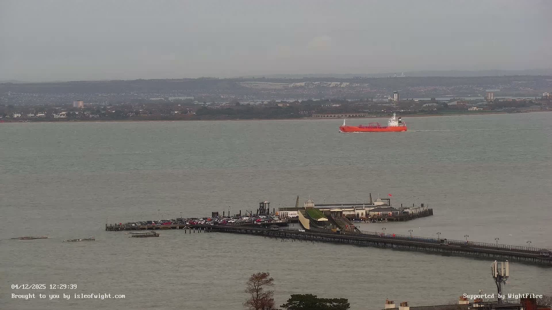 Portsmouth & Ryde City & The Solent Panaromic PTZ Live Cam - Ryde, Isle of Wight, South East, England, United Kingdom