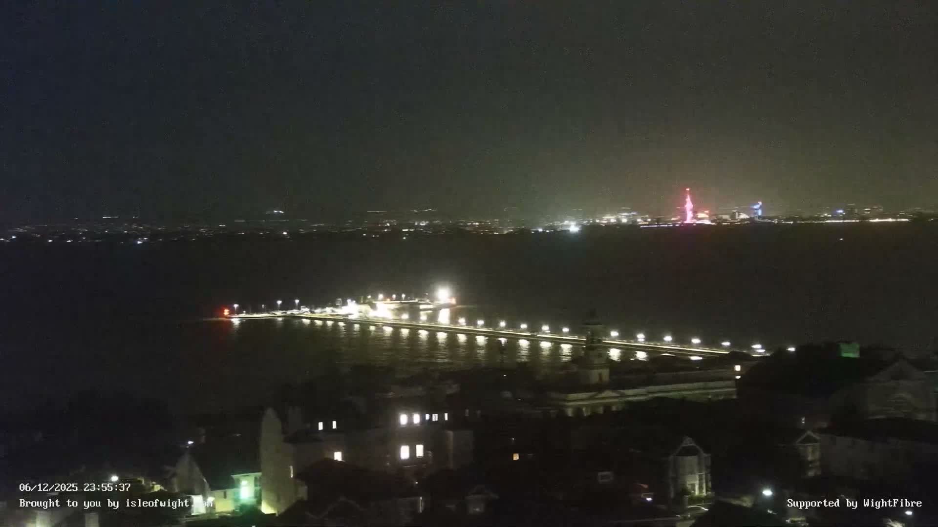 Portsmouth & Ryde City & The Solent Panaromic PTZ Live Cam - Ryde, Isle of Wight, South East, England, United Kingdom