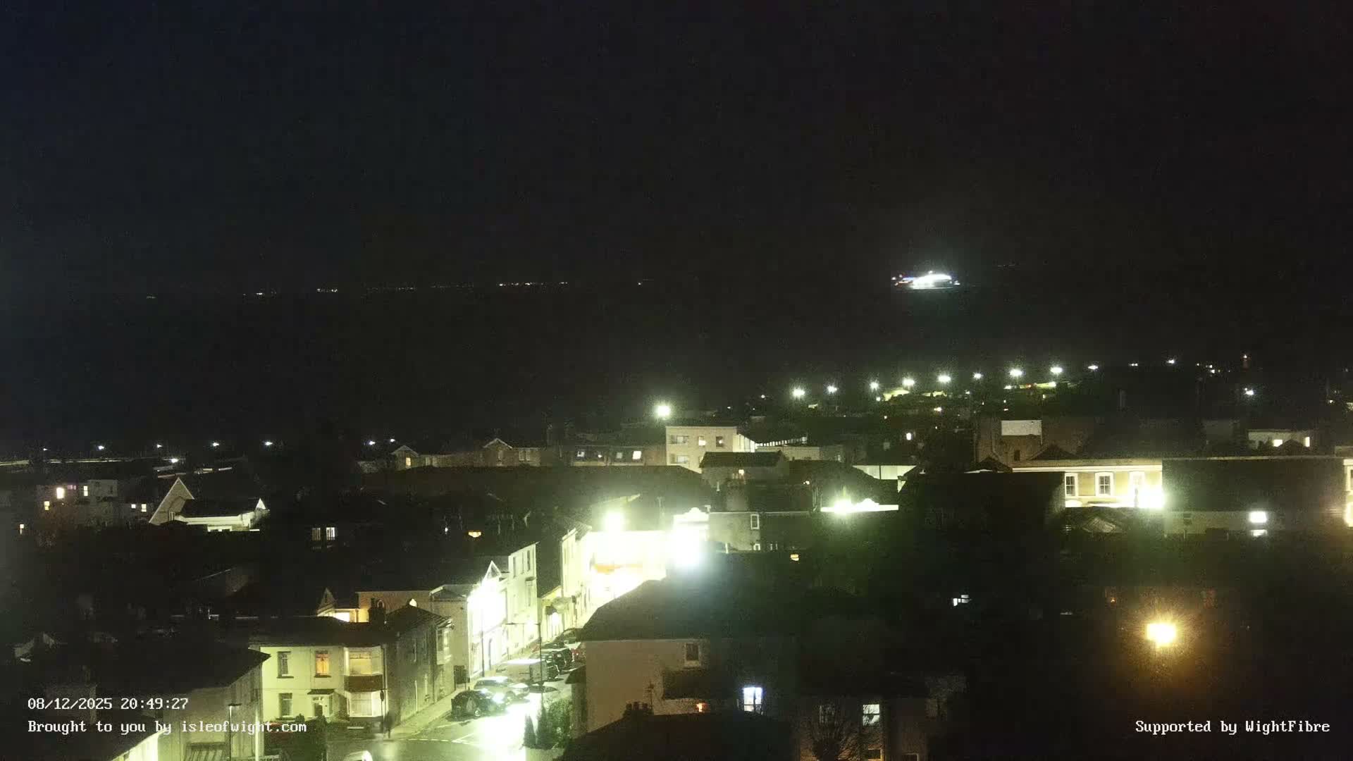 Portsmouth & Ryde City & The Solent Panaromic PTZ Live Cam - Ryde, Isle of Wight, South East, England, United Kingdom