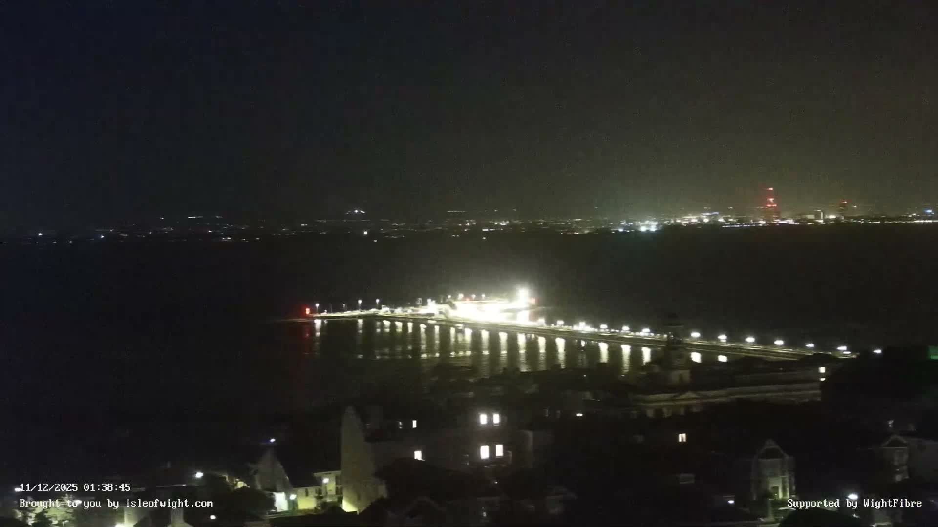 Portsmouth & Ryde City & The Solent Panaromic PTZ Live Cam - Ryde, Isle of Wight, South East, England, United Kingdom