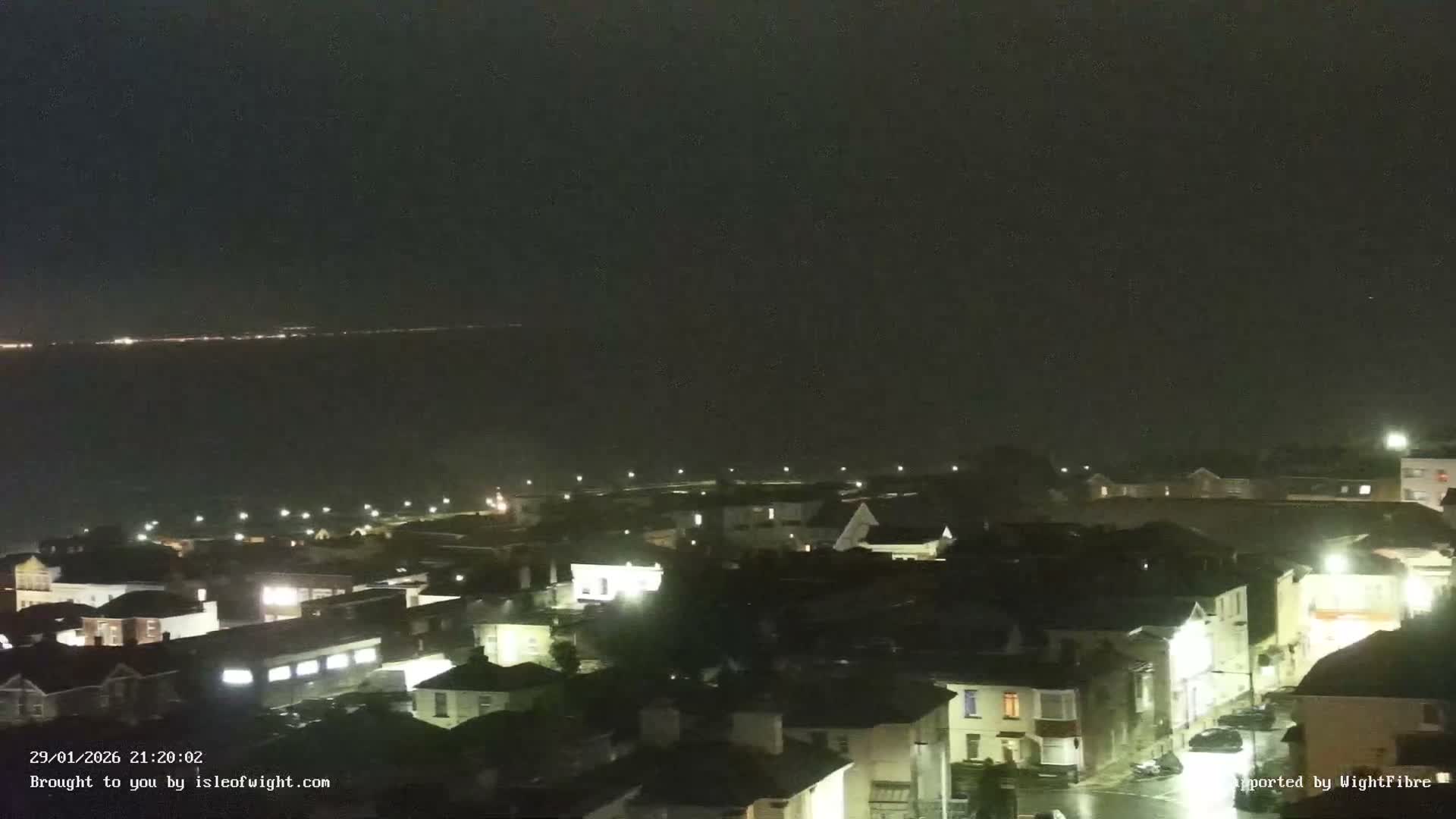 Portsmouth & Ryde City & The Solent Panaromic PTZ Live Cam - Ryde, Isle of Wight, South East, England, United Kingdom
