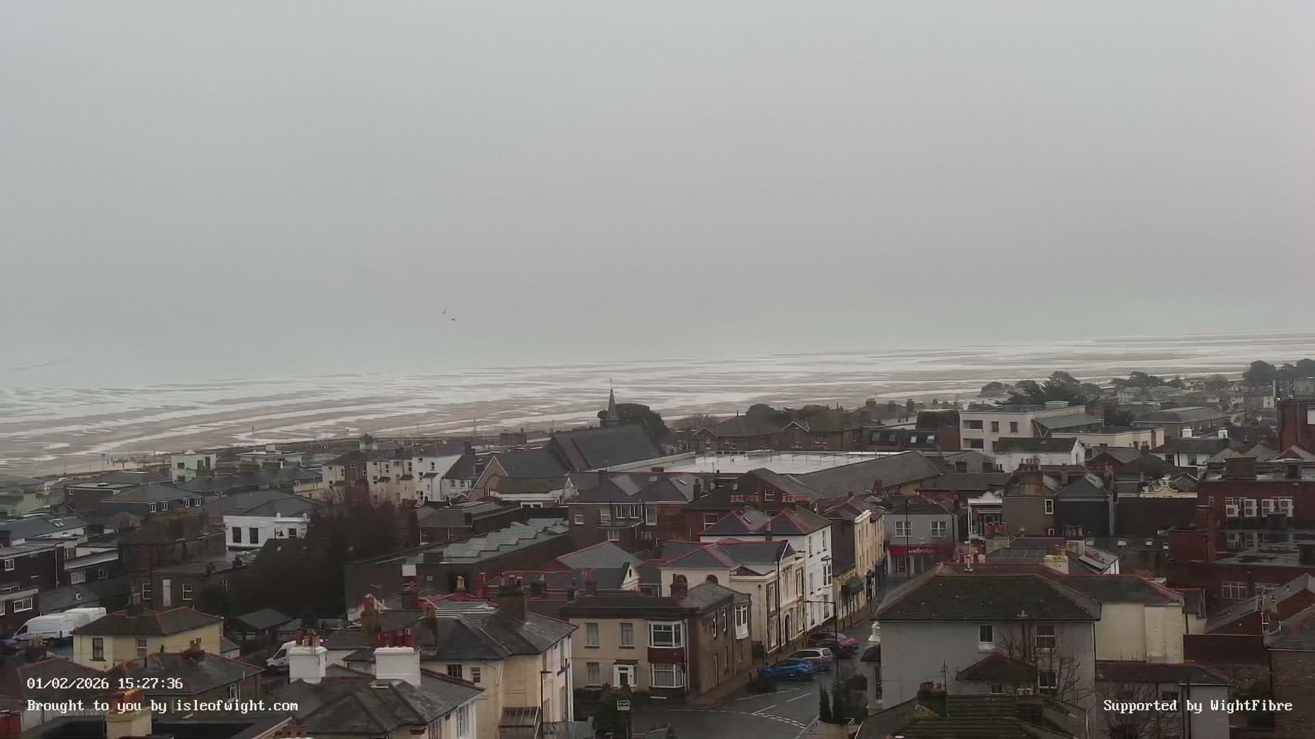 Portsmouth & Ryde City & The Solent Panaromic PTZ Live Cam - Ryde, Isle of Wight, South East, England, United Kingdom