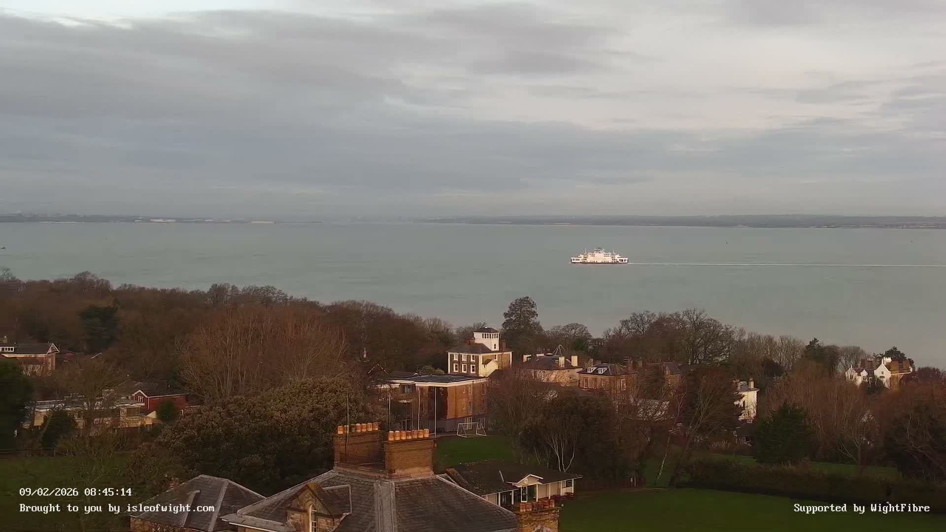Portsmouth & Ryde City & The Solent Panaromic PTZ Live Cam - Ryde, Isle of Wight, South East, England, United Kingdom