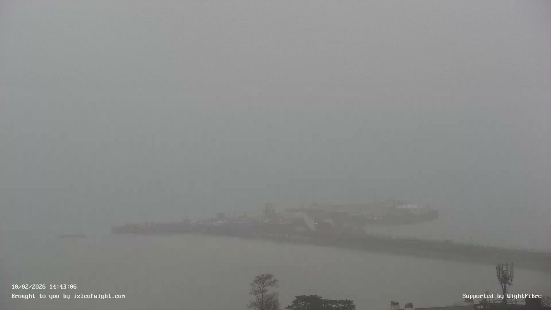 Portsmouth & Ryde City & The Solent Panaromic PTZ Live Cam - Ryde, Isle of Wight, South East, England, United Kingdom