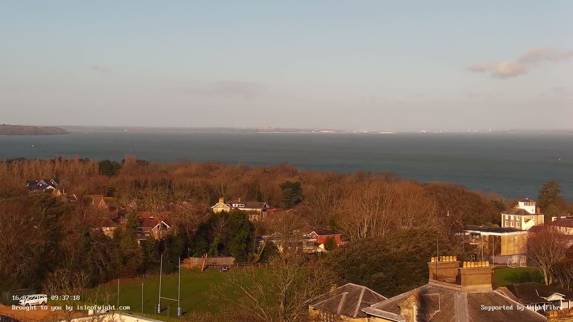 Portsmouth & Ryde City & The Solent Panaromic PTZ Live Cam - Ryde, Isle of Wight, South East, England, United Kingdom