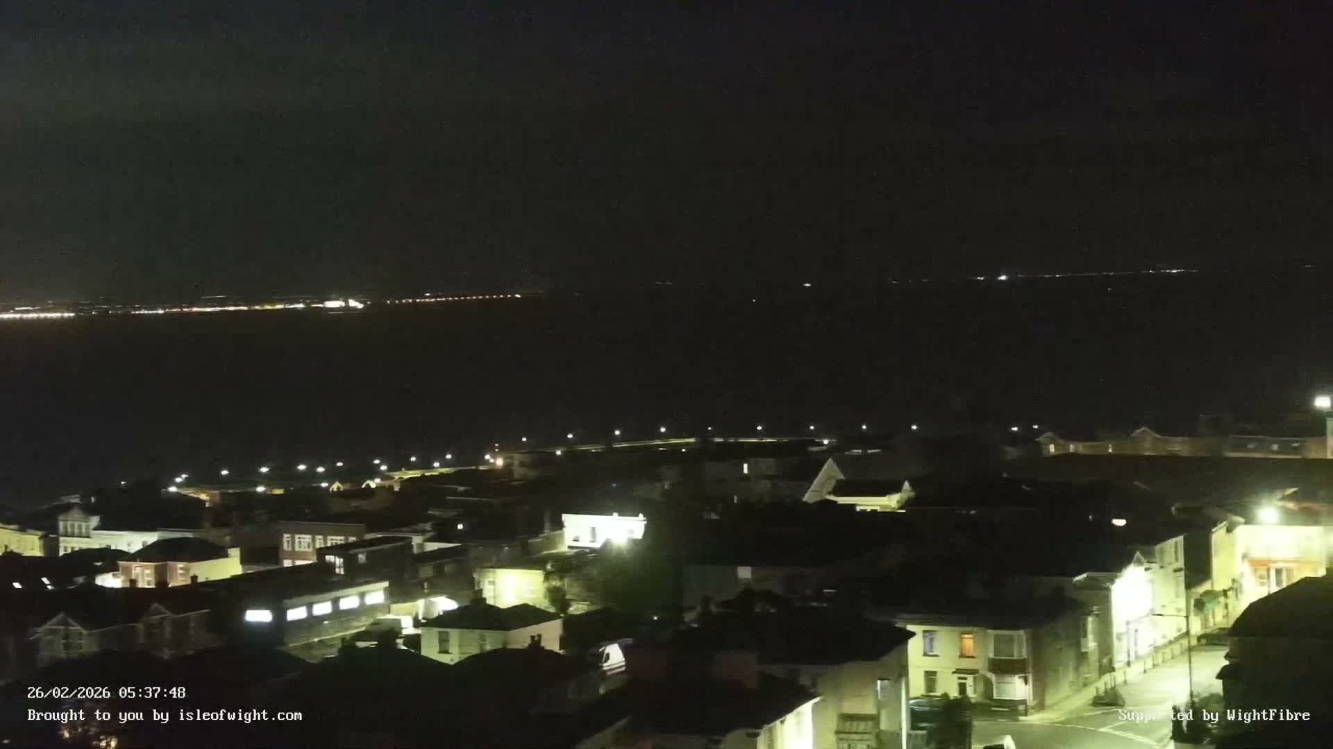 Portsmouth & Ryde City & The Solent Panaromic PTZ Live Cam - Ryde, Isle of Wight, South East, England, United Kingdom