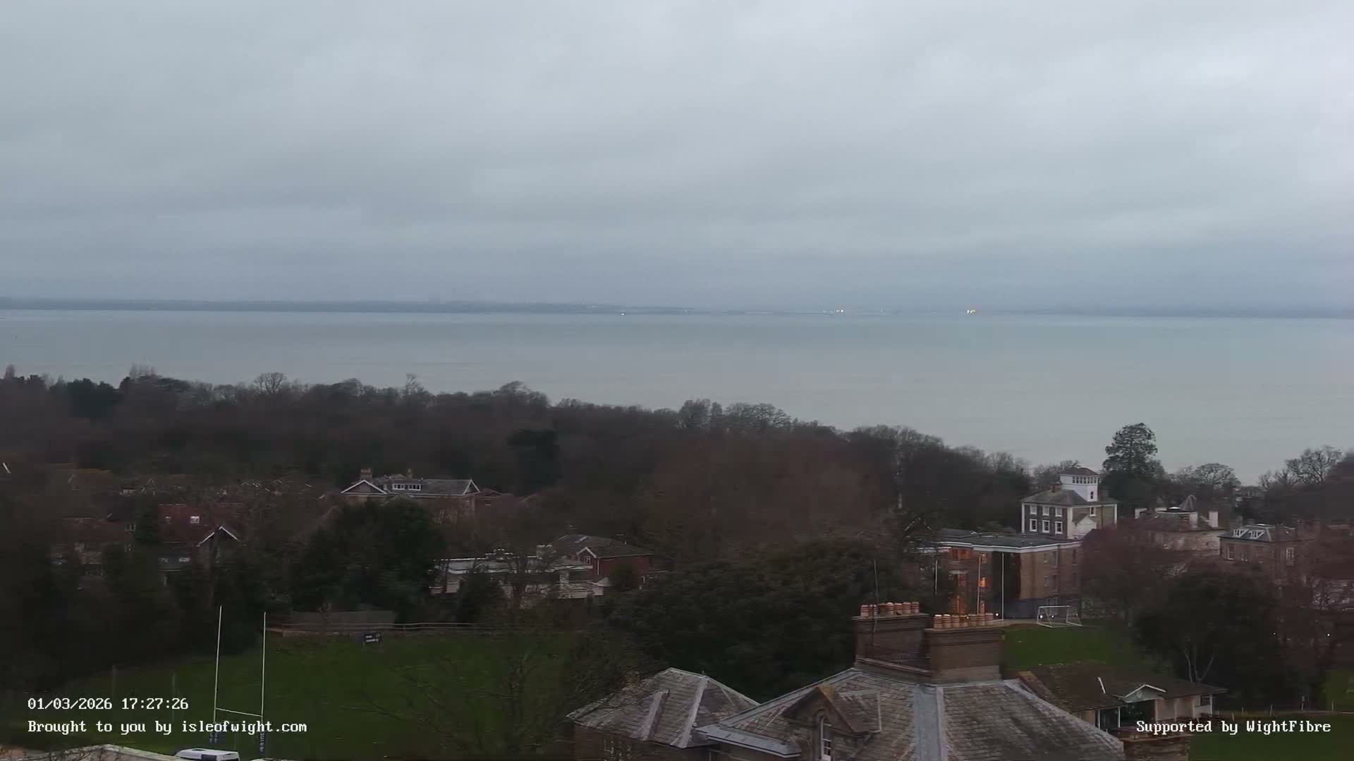 Portsmouth & Ryde City & The Solent Panaromic PTZ Live Cam - Ryde, Isle of Wight, South East, England, United Kingdom