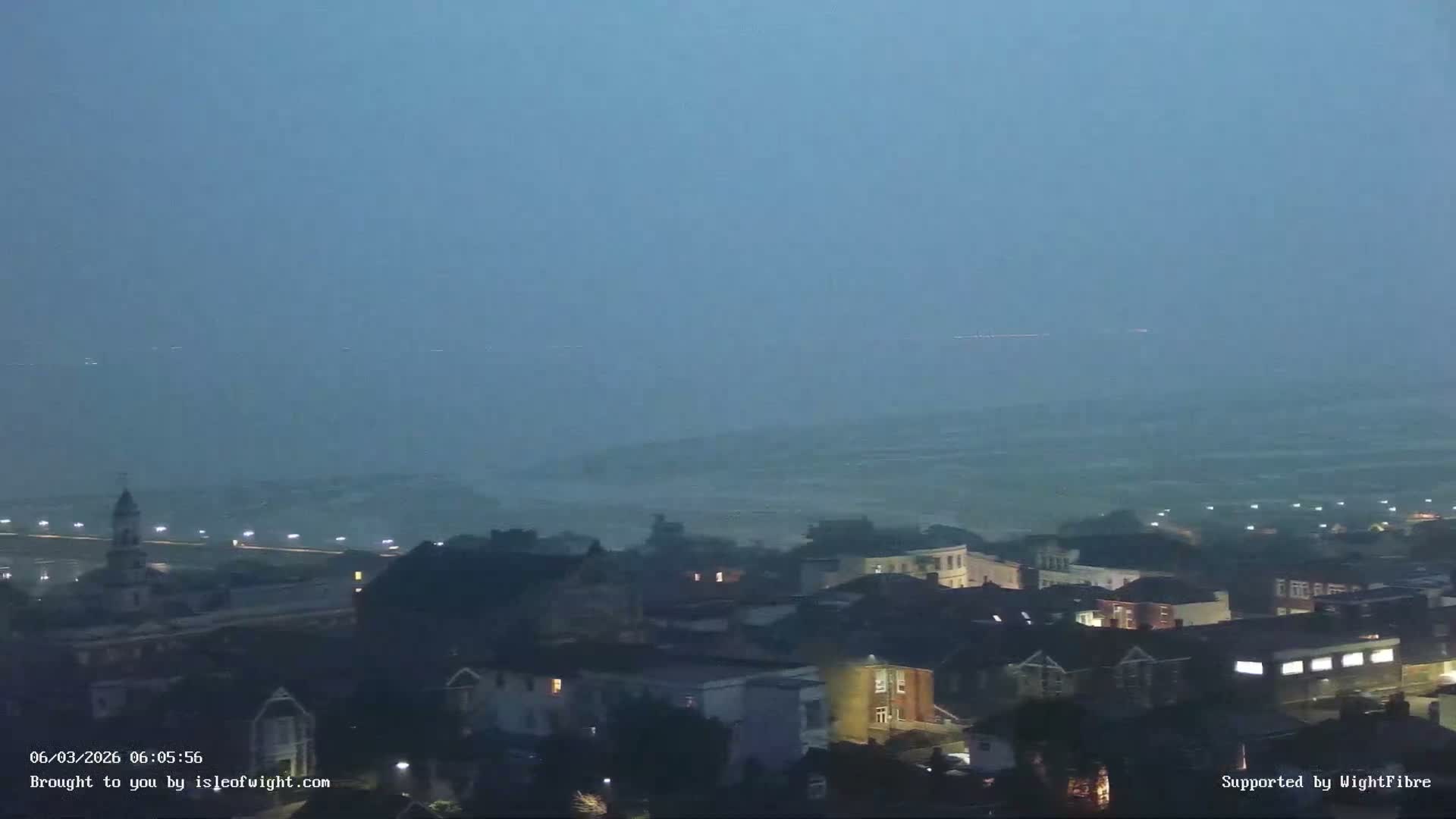 Portsmouth & Ryde City & The Solent Panaromic PTZ Live Cam - Ryde, Isle of Wight, South East, England, United Kingdom