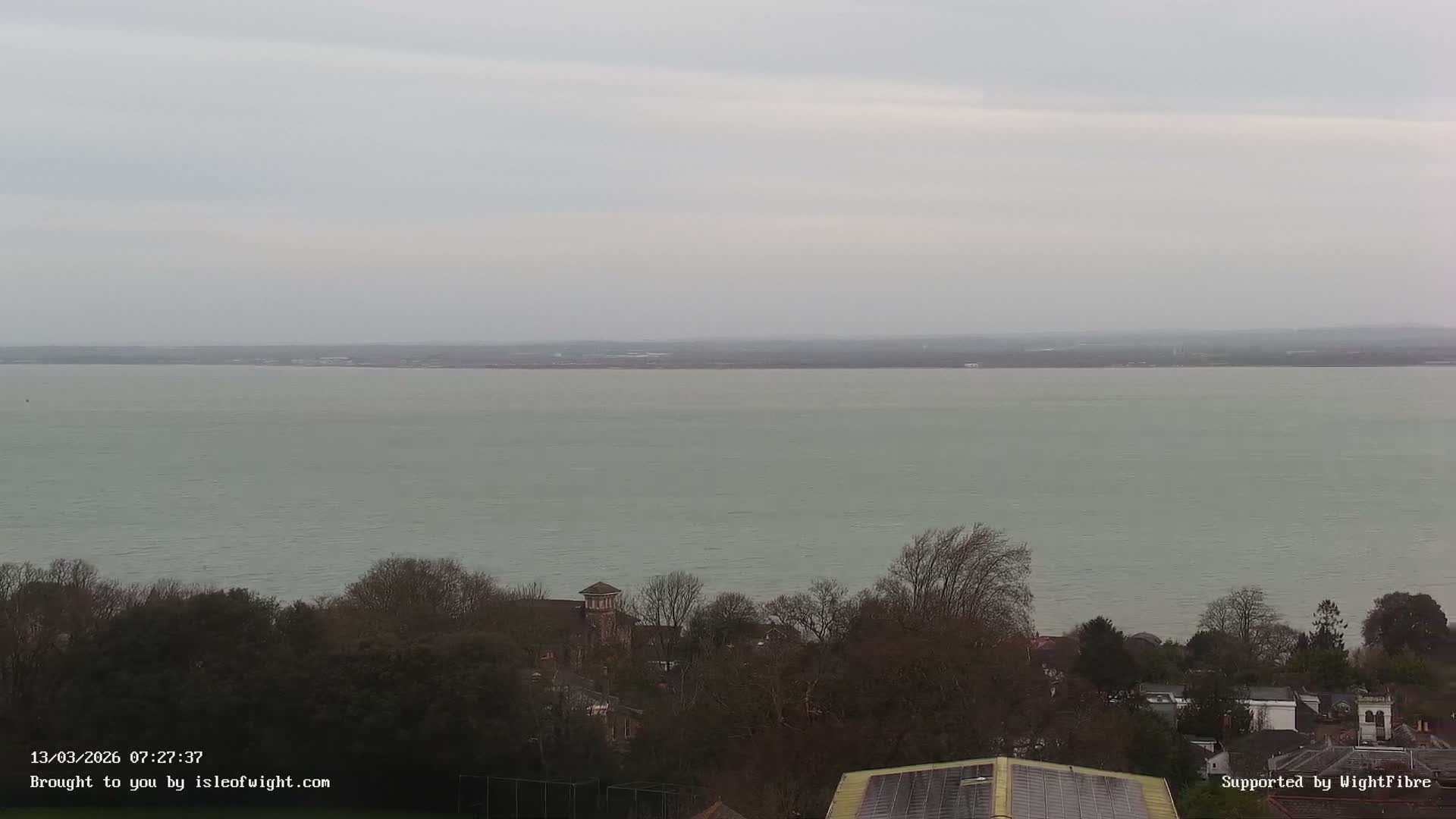 Portsmouth & Ryde City & The Solent Panaromic PTZ Live Cam - Ryde, Isle of Wight, South East, England, United Kingdom