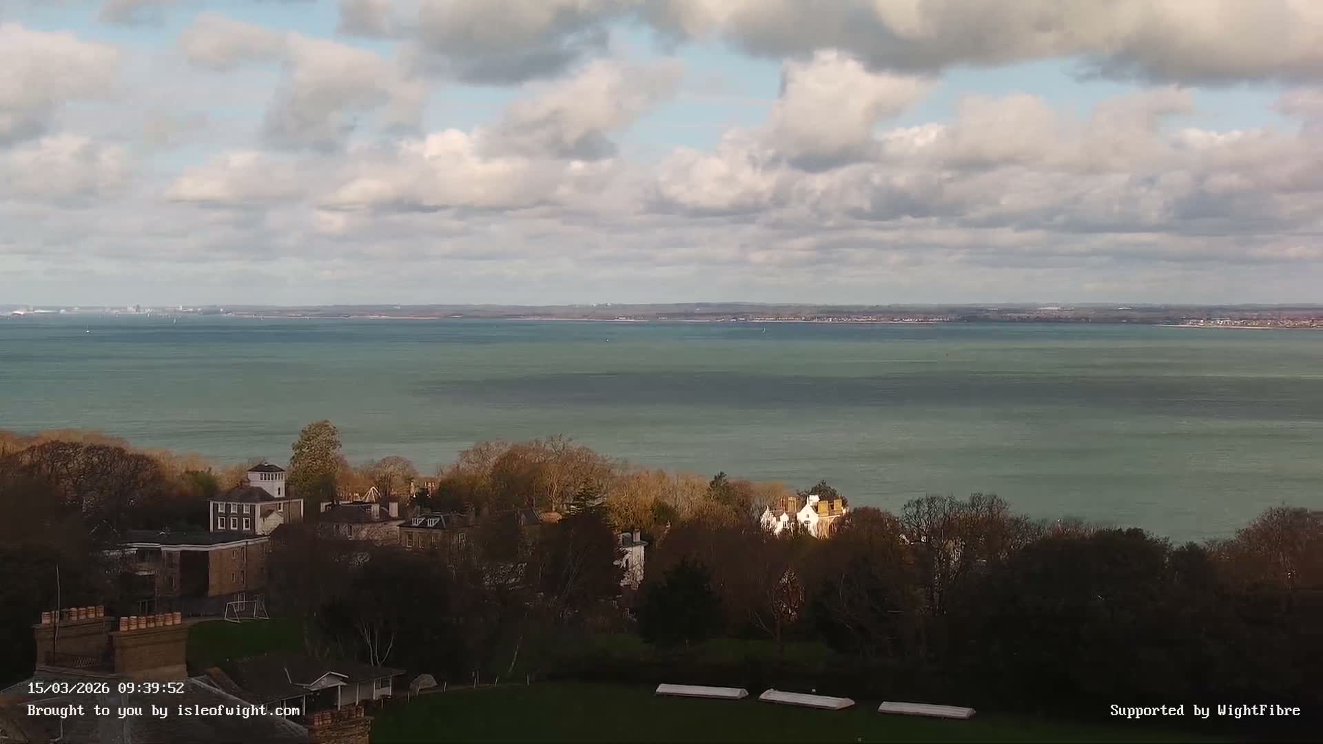 Portsmouth & Ryde City & The Solent Panaromic PTZ Live Cam - Ryde, Isle of Wight, South East, England, United Kingdom