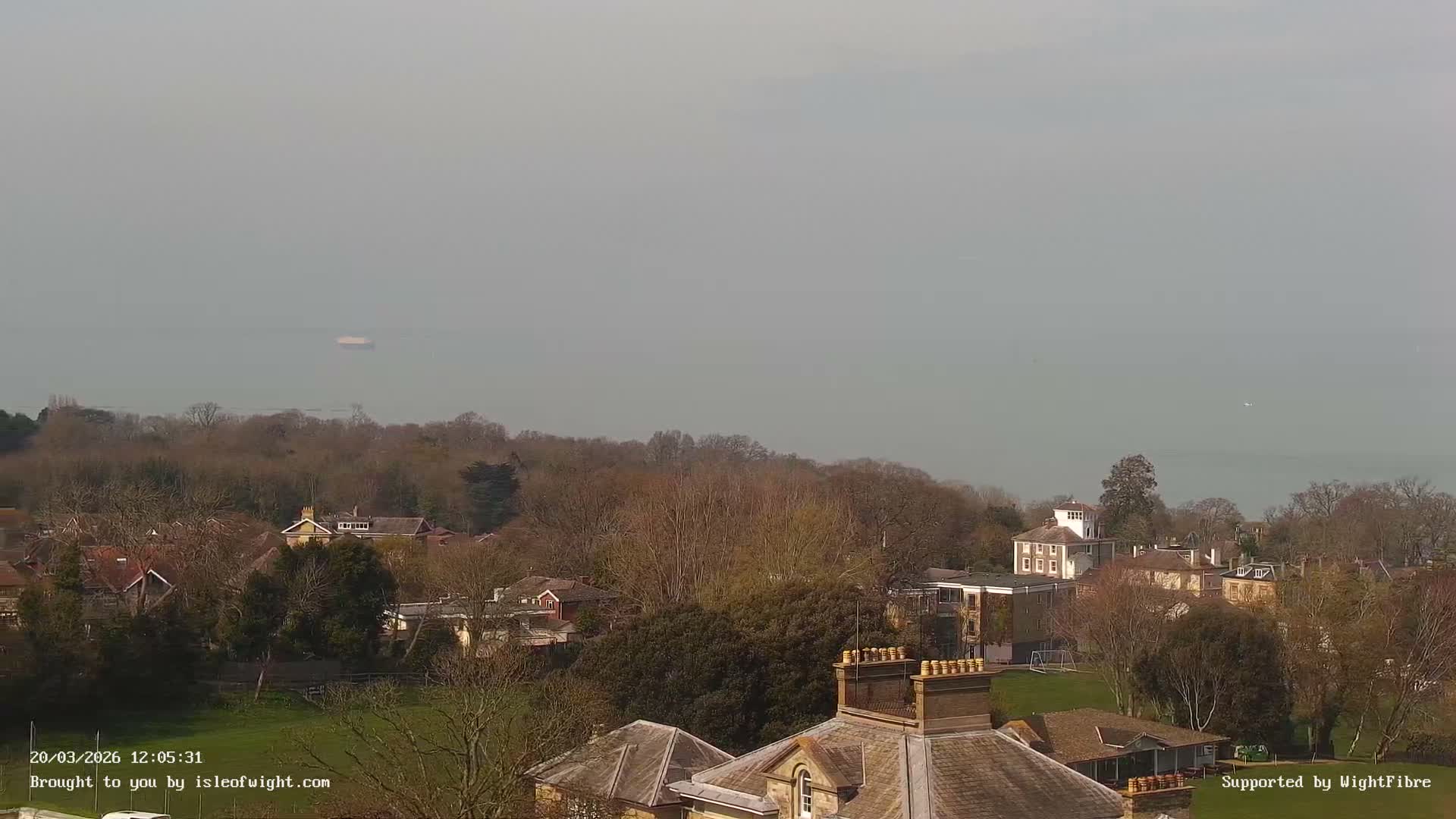 Portsmouth & Ryde City & The Solent Panaromic PTZ Live Cam - Ryde, Isle of Wight, South East, England, United Kingdom