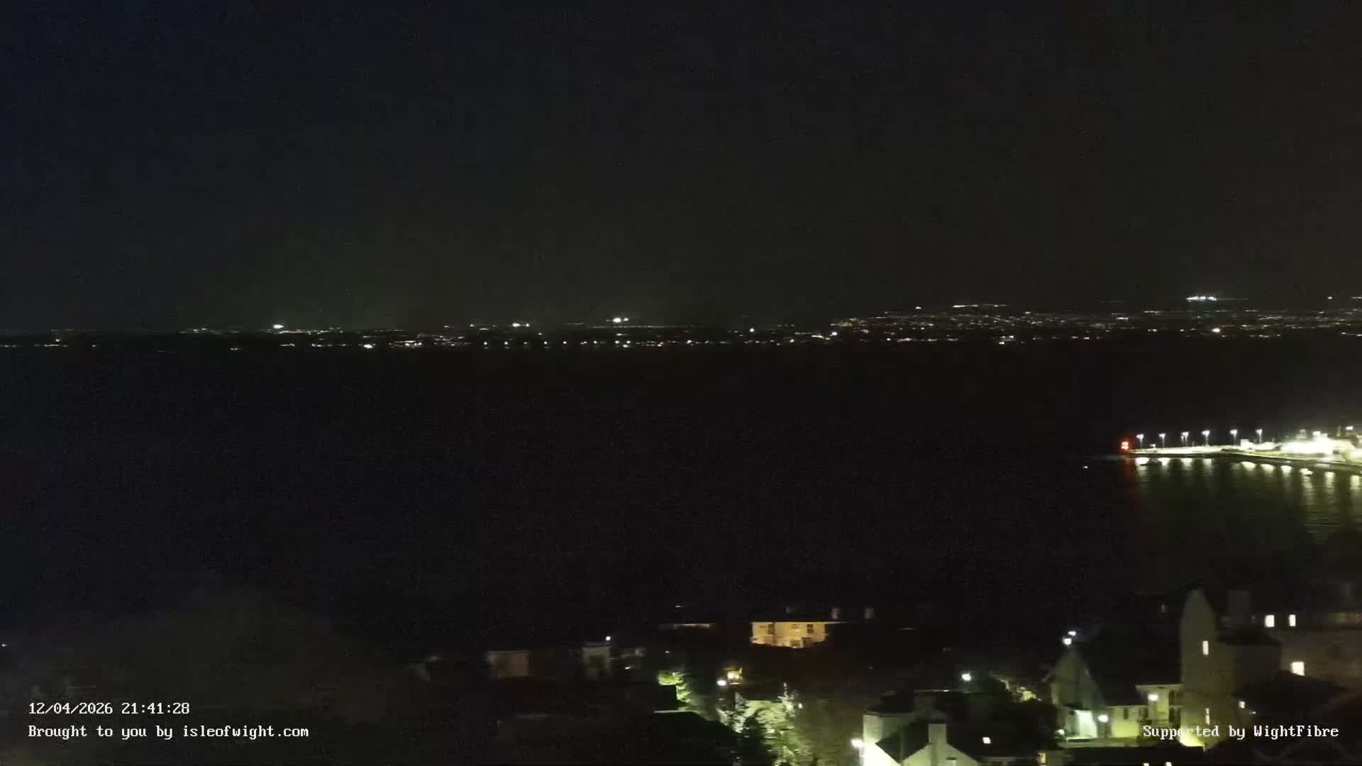 Portsmouth & Ryde City & The Solent Panaromic PTZ Live Cam - Ryde, Isle of Wight, South East, England, United Kingdom