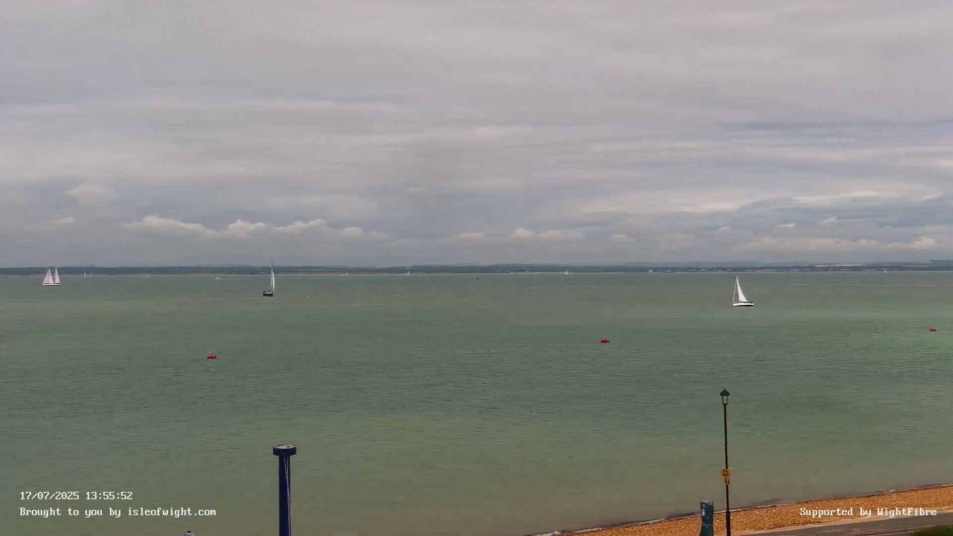 Cowes Port, Cruise/ Ferry Ship Shipspotting in The Solent & Southampton Coast Panaromic PTZ Live Cam - Cowes , Isle of Wight, South East, England, United Kingdom