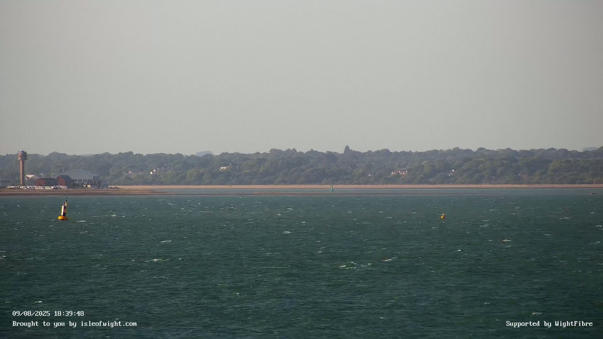 Cowes Port, Cruise/ Ferry Ship Shipspotting in The Solent & Southampton Coast Panaromic PTZ Live Cam - Cowes , Isle of Wight, South East, England, United Kingdom