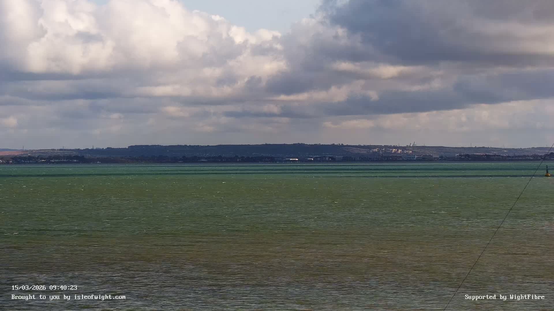 Cowes Port, Cruise/ Ferry Ship Shipspotting in The Solent & Southampton Coast Panaromic PTZ Live Cam - Cowes , Isle of Wight, South East, England, United Kingdom