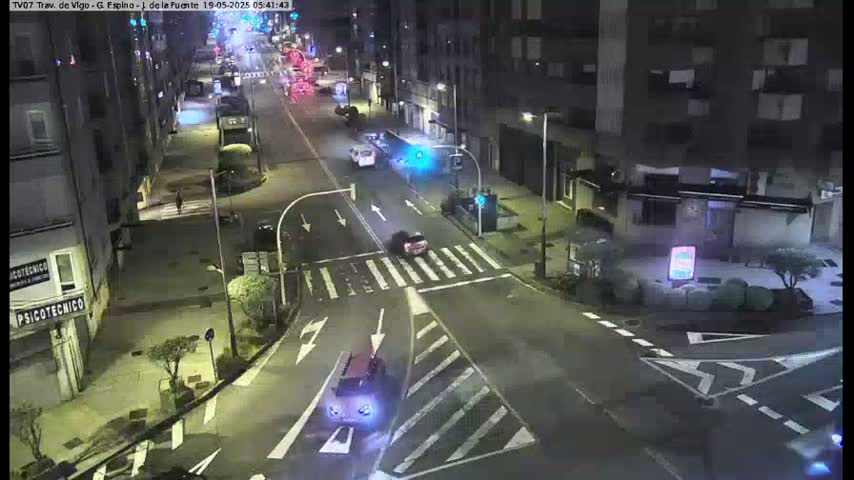 Vigo City - Jenaro de la Fuente Avenue Live Cam - Pontevedra, Galicia, Spain