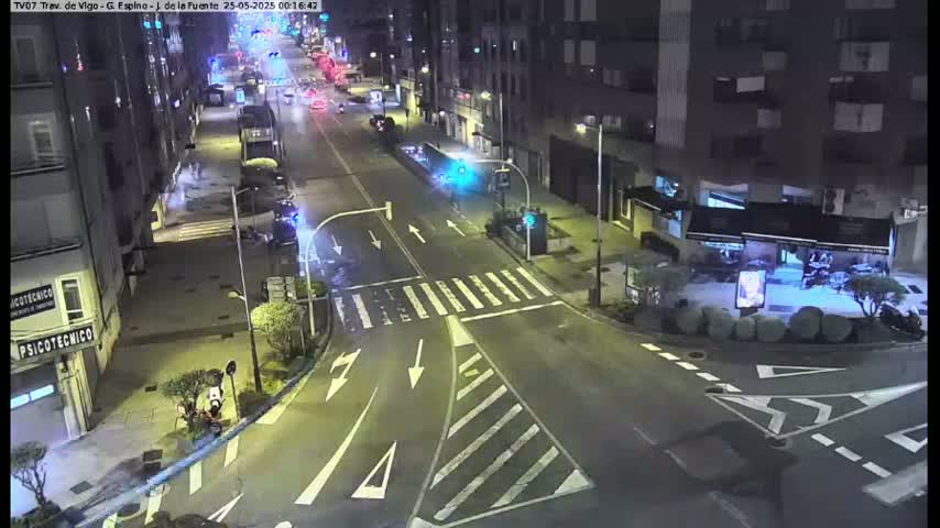 Vigo City - Jenaro de la Fuente Avenue Live Cam - Pontevedra, Galicia, Spain