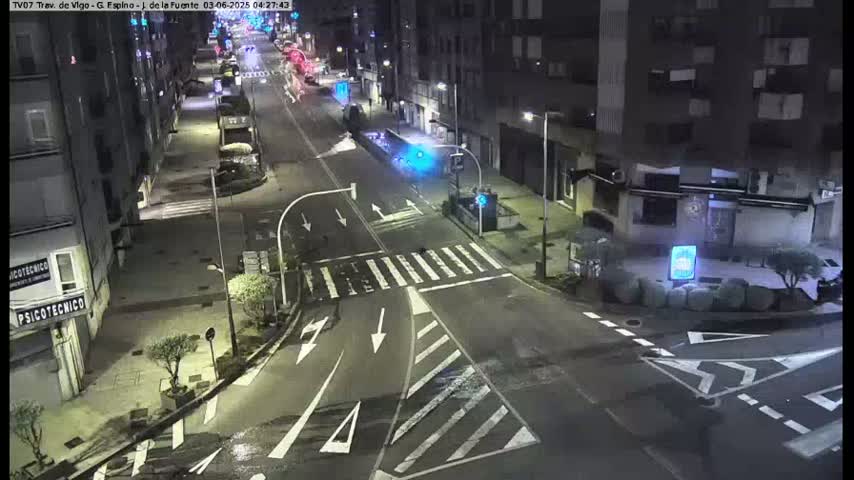Vigo City - Jenaro de la Fuente Avenue Live Cam - Pontevedra, Galicia, Spain