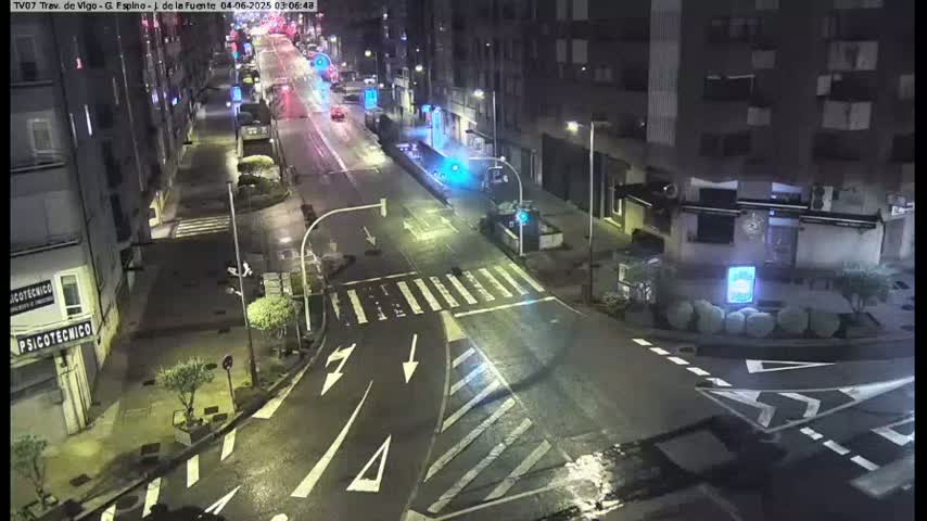 Vigo City - Jenaro de la Fuente Avenue Live Cam - Pontevedra, Galicia, Spain