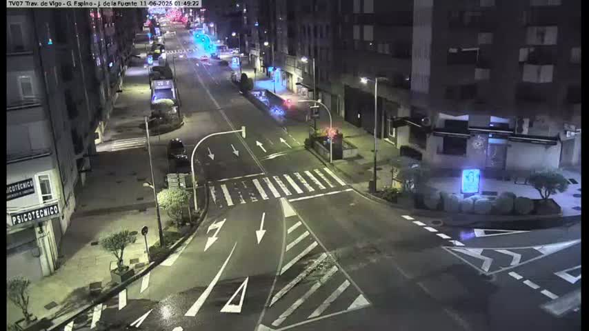 Vigo City - Jenaro de la Fuente Avenue Live Cam - Pontevedra, Galicia, Spain