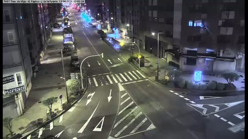 Vigo City - Jenaro de la Fuente Avenue Live Cam - Pontevedra, Galicia, Spain