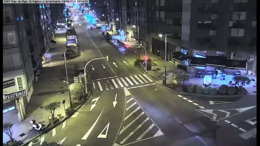 Vigo City - Jenaro de la Fuente Avenue Live Cam - Pontevedra, Galicia, Spain