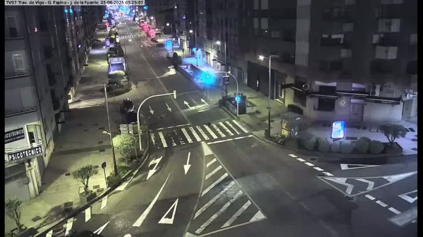 Vigo City - Jenaro de la Fuente Avenue Live Cam - Pontevedra, Galicia, Spain
