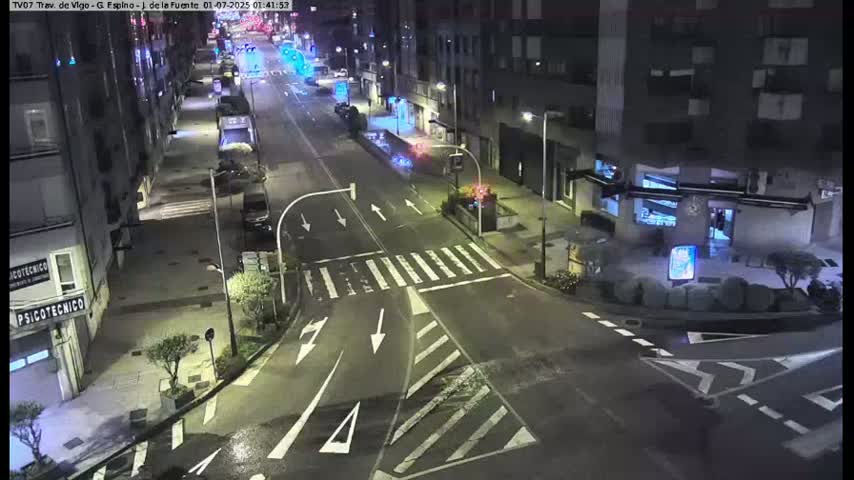 Vigo City - Jenaro de la Fuente Avenue Live Cam - Pontevedra, Galicia, Spain