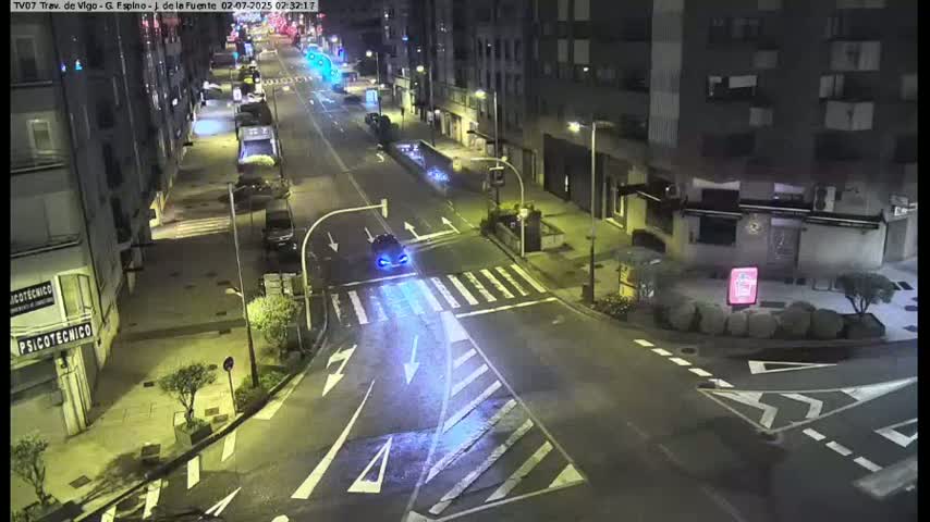 Vigo City - Jenaro de la Fuente Avenue Live Cam - Pontevedra, Galicia, Spain