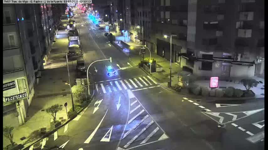 Vigo City - Jenaro de la Fuente Avenue Live Cam - Pontevedra, Galicia, Spain
