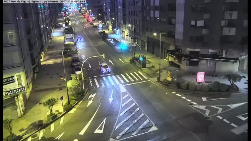 Vigo City - Jenaro de la Fuente Avenue Live Cam - Pontevedra, Galicia, Spain