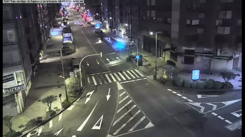 Vigo City - Jenaro de la Fuente Avenue Live Cam - Pontevedra, Galicia, Spain