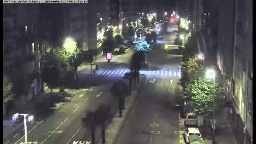 Vigo City - Jenaro de la Fuente Avenue Live Cam - Pontevedra, Galicia, Spain