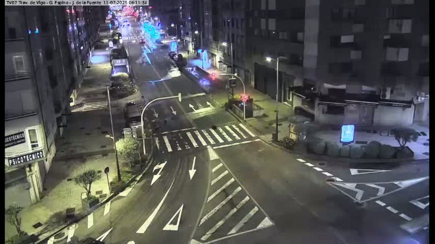 Vigo City - Jenaro de la Fuente Avenue Live Cam - Pontevedra, Galicia, Spain