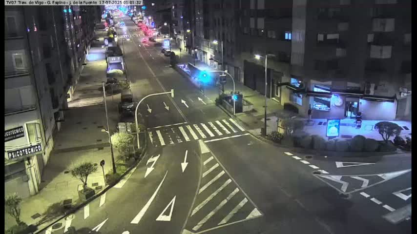 Vigo City - Jenaro de la Fuente Avenue Live Cam - Pontevedra, Galicia, Spain