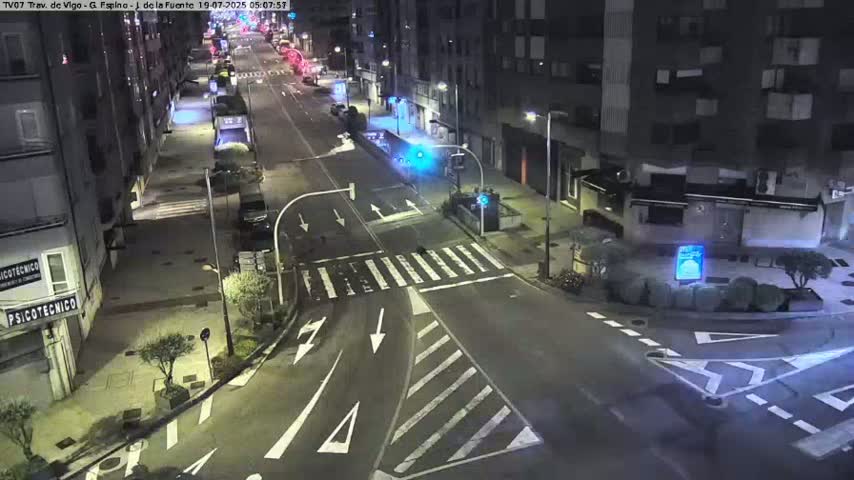 Vigo City - Jenaro de la Fuente Avenue Live Cam - Pontevedra, Galicia, Spain