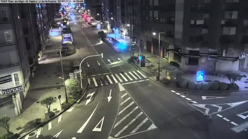 Vigo City - Jenaro de la Fuente Avenue Live Cam - Pontevedra, Galicia, Spain