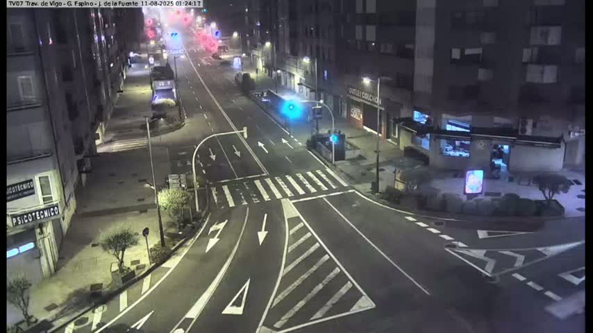 Vigo City - Jenaro de la Fuente Avenue Live Cam - Pontevedra, Galicia, Spain