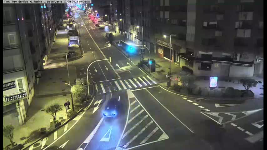Vigo City - Jenaro de la Fuente Avenue Live Cam - Pontevedra, Galicia, Spain