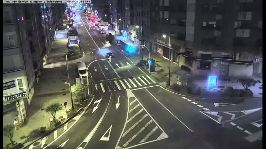 Vigo City - Jenaro de la Fuente Avenue Live Cam - Pontevedra, Galicia, Spain