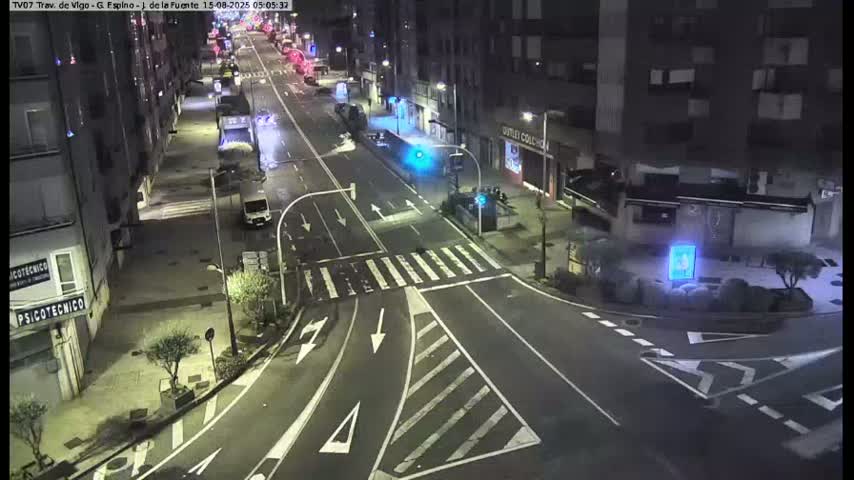 Vigo City - Jenaro de la Fuente Avenue Live Cam - Pontevedra, Galicia, Spain