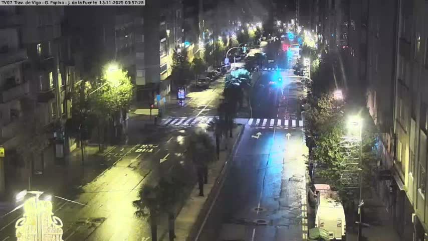Vigo City - Jenaro de la Fuente Avenue Live Cam - Pontevedra, Galicia, Spain