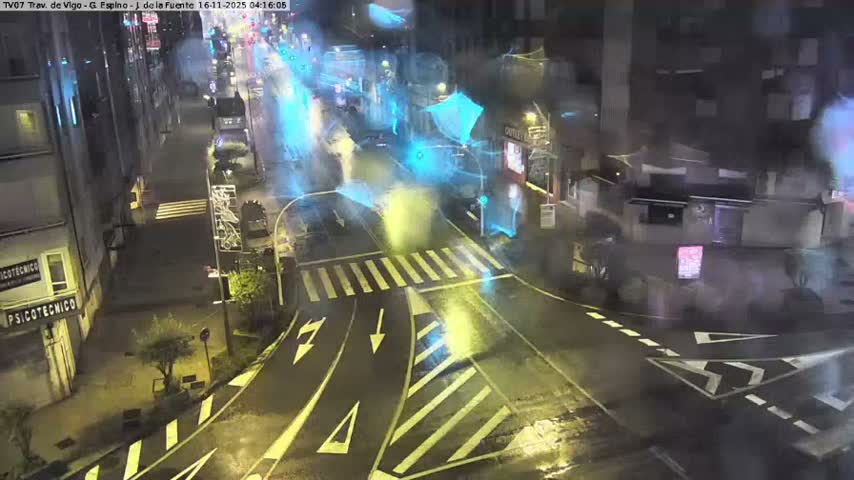 Vigo City - Jenaro de la Fuente Avenue Live Cam - Pontevedra, Galicia, Spain