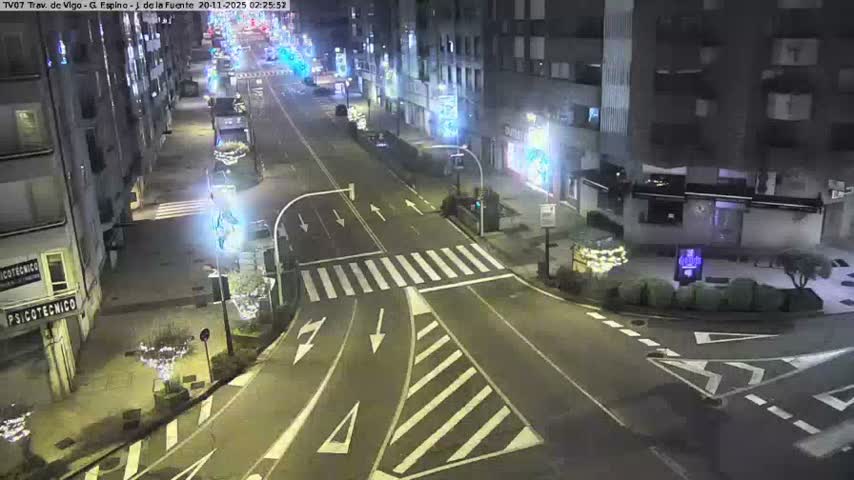 Vigo City - Jenaro de la Fuente Avenue Live Cam - Pontevedra, Galicia, Spain