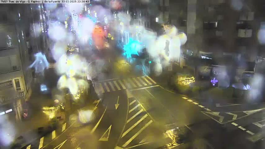 Vigo City - Jenaro de la Fuente Avenue Live Cam - Pontevedra, Galicia, Spain